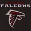 Atlanta falcons full snap wool varsity jacket