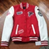 Atlanta falcons letterman varsity jacket