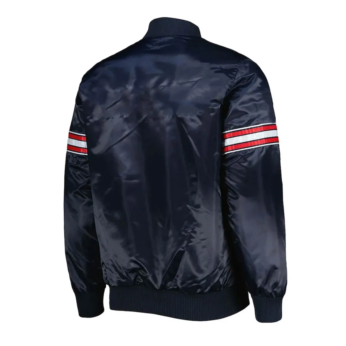 Atlanta falcons pick and roll navy satin jacket