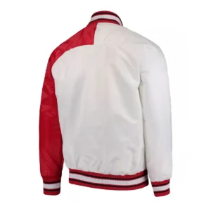 Atlanta falcons start of season retro satin varsity jacket