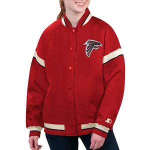 Atlanta falcons tournament red jacket