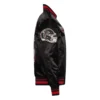 Atlanta falcons turn it up m full snap varsity jacket