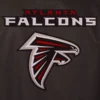 Atlanta falcons two tone black polyester jacket
