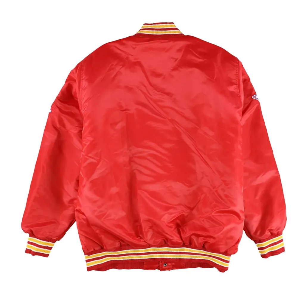 Atlanta hawks all star game red varsity jacket