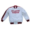 Atlanta hawks classic bomber jacket
