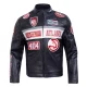 Atlanta hawks moto jacket
