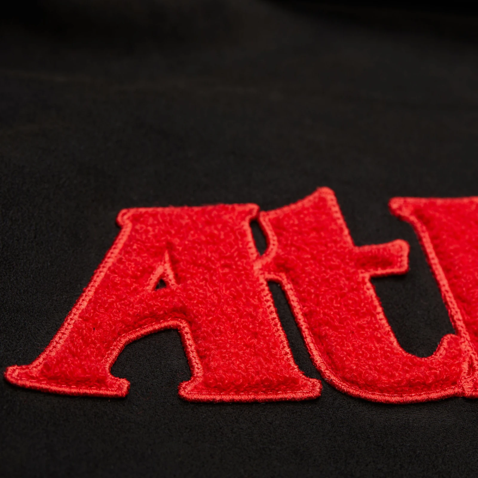 Atlanta hawks oversweep black wool jacket