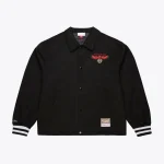 Atlanta Hawks Oversweep Black Wool Jacket