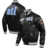 Atlanta hawks pro standard 2023 24 city edition satin varsity jacket 3