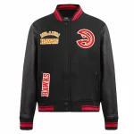 Atlanta Hawks Retro Classic Woman's Varsity Jacket