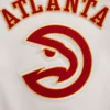 Atlanta hawks retro classic womans full snap wool leather varsity jacket whitered 2