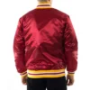 Atlanta hawks throwback wordmark red jacket