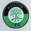 Austin fc city full snap satin patch jacket