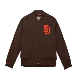 Authentic san diego padres bp 1990 jacket 1