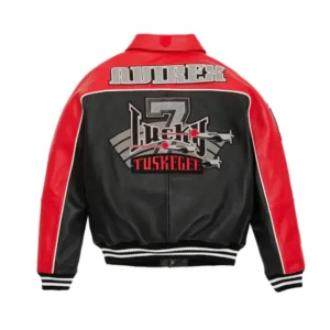 Avirex tuskrgrr leather bomber jacket 4