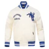 Baltimore colts retro classic full snap satin jacket