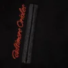 Baltimore orioles blackout black wool leather varsity jacket 8