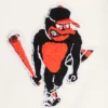 Baltimore orioles retro classic wool leather varsity jacket white black 3