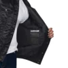 Baltimore orioles starter x levis silver tab black satin varsity jacket 4