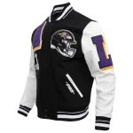 Baltimore Ravens Mashup Wool/Leather Jacket