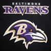 Baltimore ravens mashup wool and leather varsity jacket 5