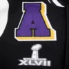 Baltimore ravens mashup wool and leather varsity jacket 7