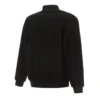 Baltimore ravens one color black varsity jacket