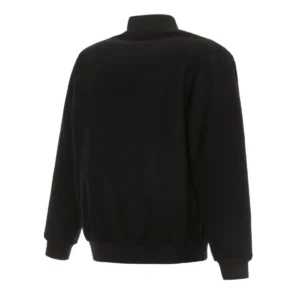 Baltimore ravens one color black varsity jacket