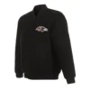 Baltimore ravens one color wool jacket