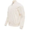 Baltimore ravens pro standard white neutral satin varsity jacket 1