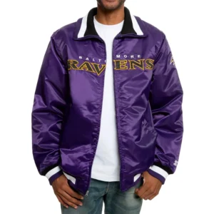 Baltimore ravens snap down jacket
