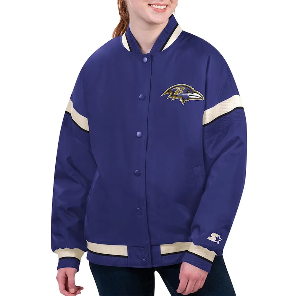 Baltimore ravens tournament satin jacket