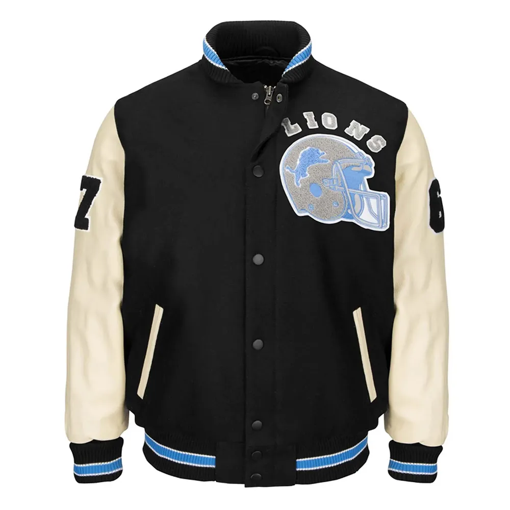 Barry sanders detroit lions jacket