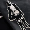 Basketball black five back logo