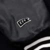 Basketball black five rib detail