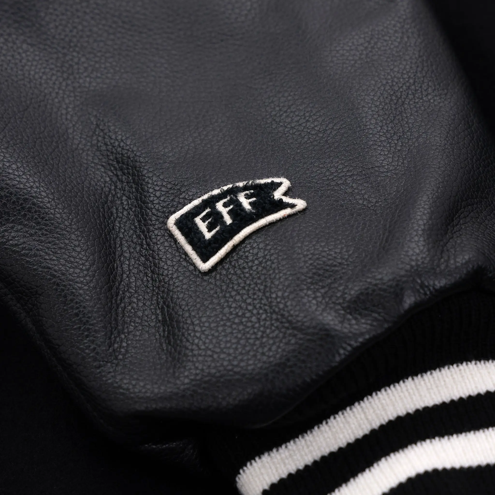Basketball black five rib detail