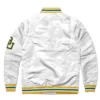 Baylor bears full snap satin varsity jacket white 1 1