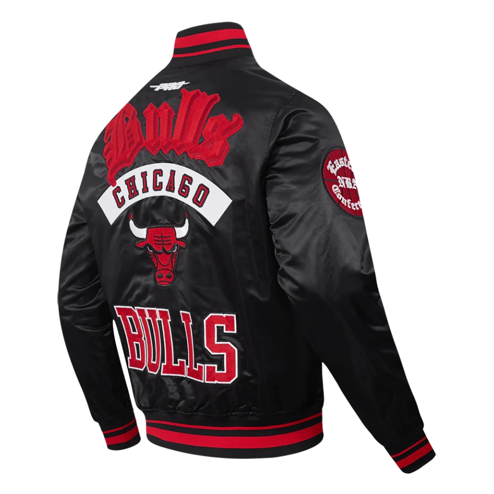 Best of mens chicago bulls ribbed bomber jacket