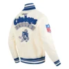 Best of mens dallas cowboys ribbed bomber jacket