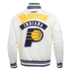 Best of mens indiana pacers ribbed bomber jacket