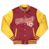 Bethunecookman wildcats baseball full snap satin varsity jacket