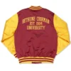Bethunecookman wildcats baseball full snap varsity jacket