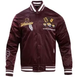 Bethune–Cookman Wildcats Homecoming Wine Satin Jacket