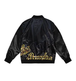 Big face 40 satin jacket los angeles lakers 1