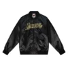 Big face 40 satin jacket los angeles lakers