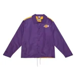 Los Angeles Lakers Big Face 5.0 Purple Wool Jacket