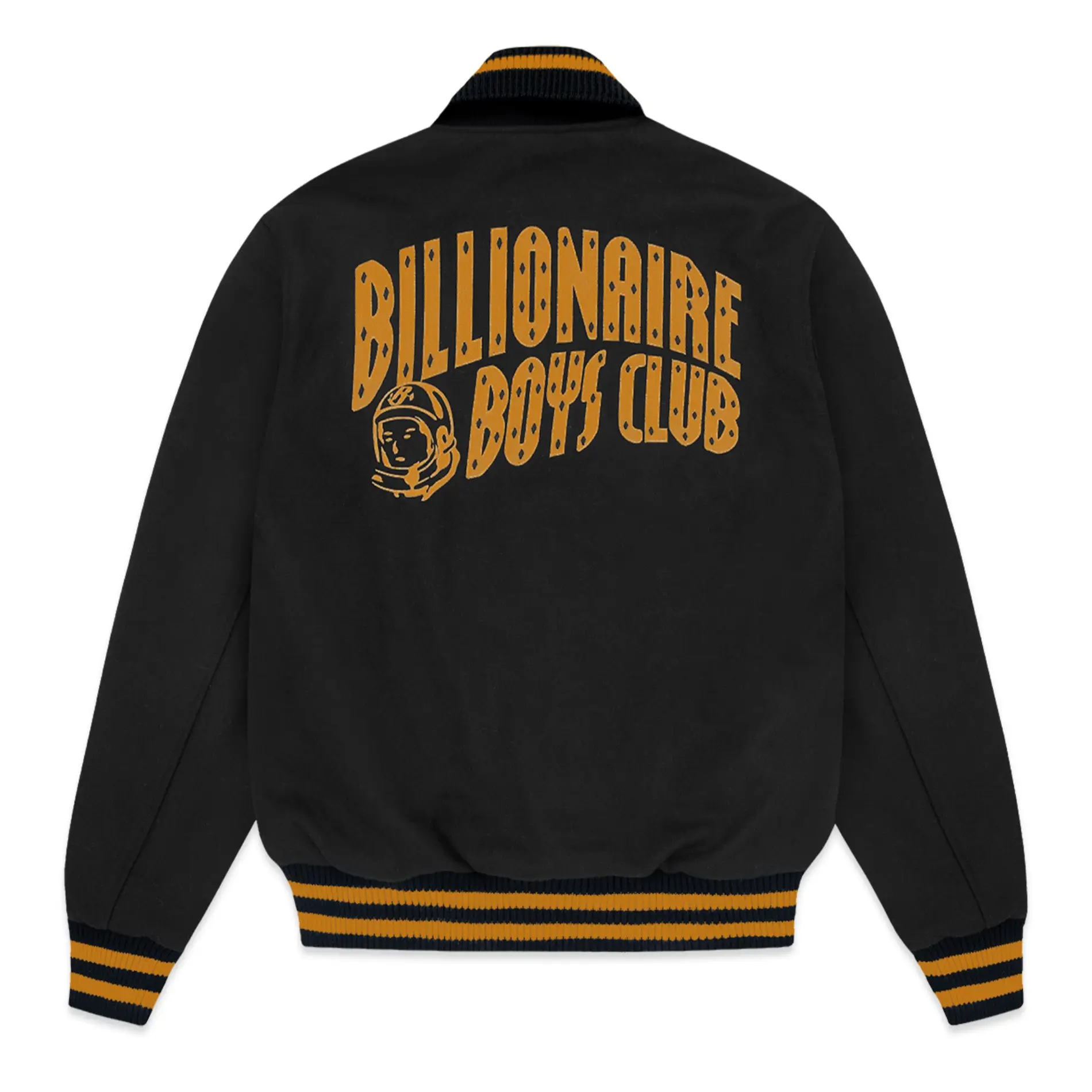 Billionaire boys club astro black varsity jacket 2