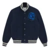 Billionaire boys club astro navy varsity jacket 1