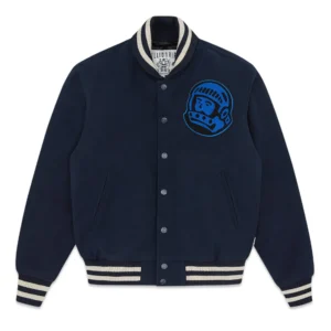 Billionaire boys club astro navy varsity jacket 1