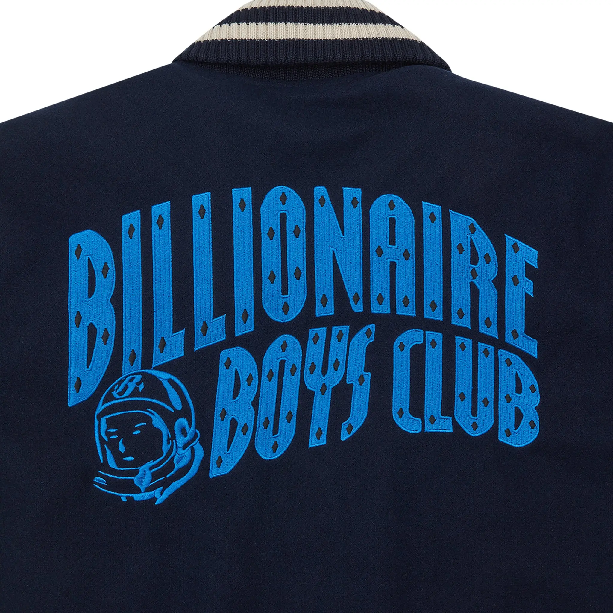 Billionaire boys club astro navy varsity jacket 3